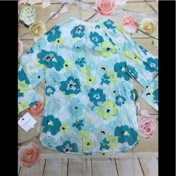 Women's croft & Barrow long sleeve top sz XS - Picture 2 of 4